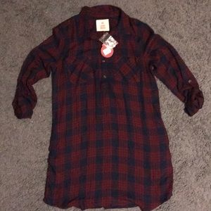 Woman’s shirt dress
